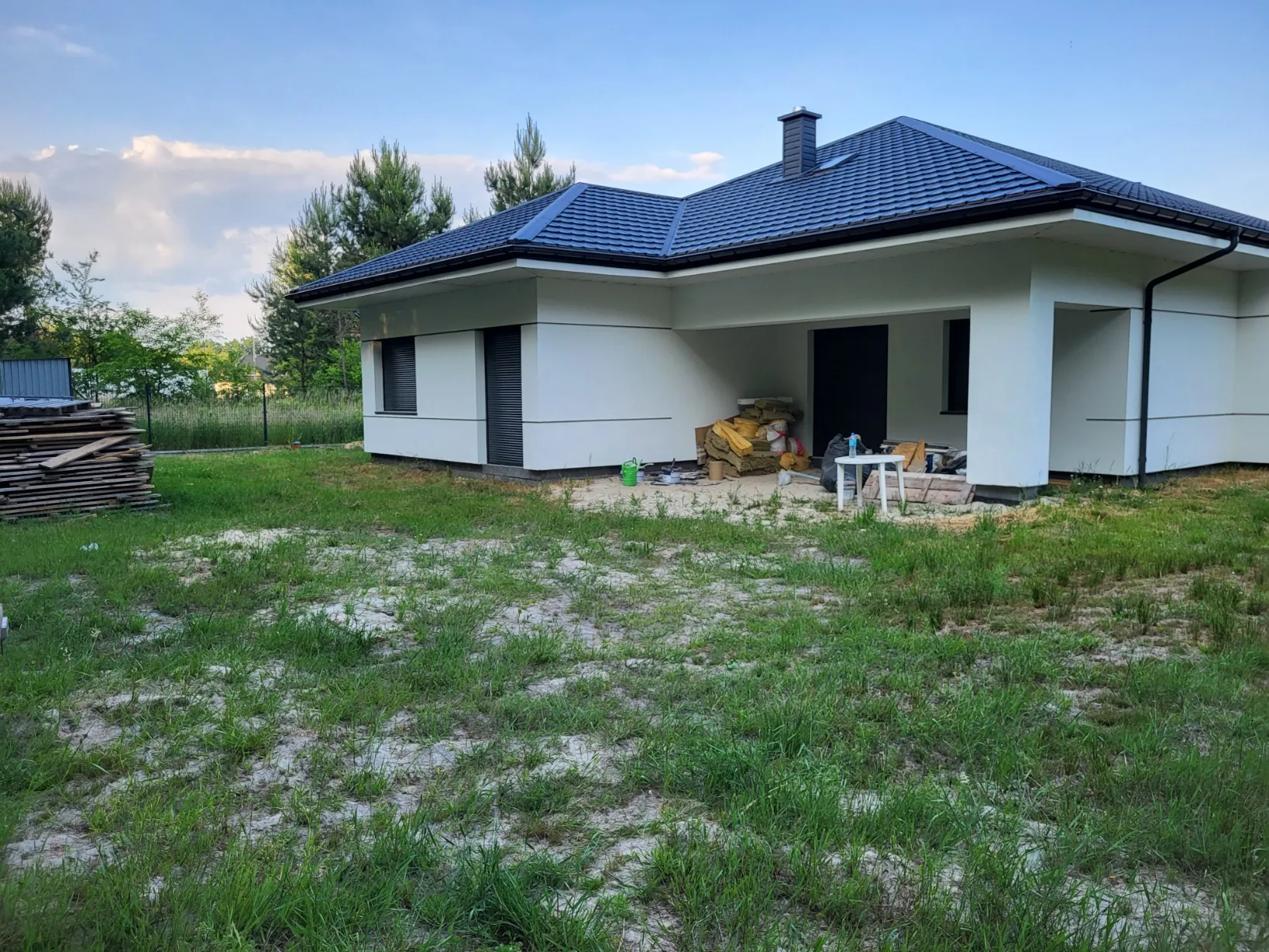 Budowa domu jednorodzinnego, etap 4